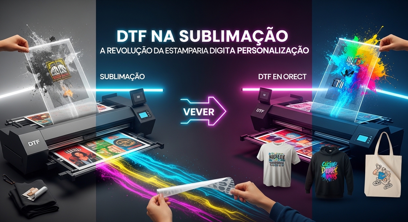 DTF na Sublimação: A Revolução da Estamparia Digital para Personalização
