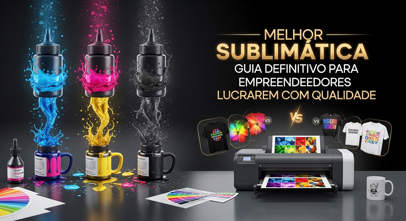 Melhor Tinta Sublimática: Guia Definitivo para Empreendedores Lucrarem com Qualidade