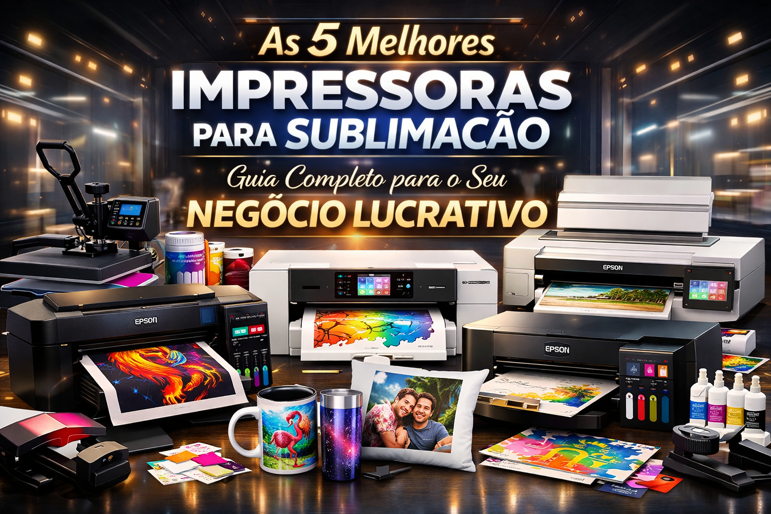 As 5 Melhores Impressoras para Sublimação: Guia Completo para o Seu Negócio Lucrativo