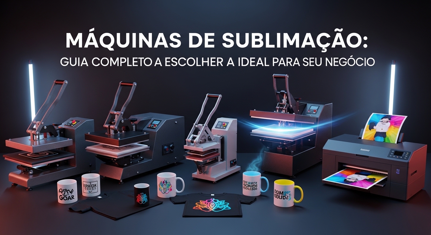 Máquinas de Sublimação: Guia Completo para Escolher a Ideal para Seu Negócio