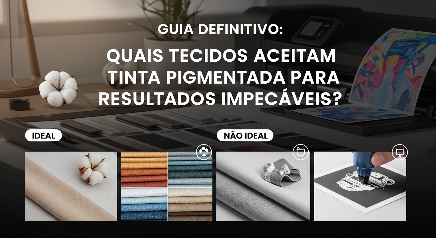 Guia Definitivo: Quais Tecidos Aceitam Tinta Pigmentada para Resultados Impecáveis?