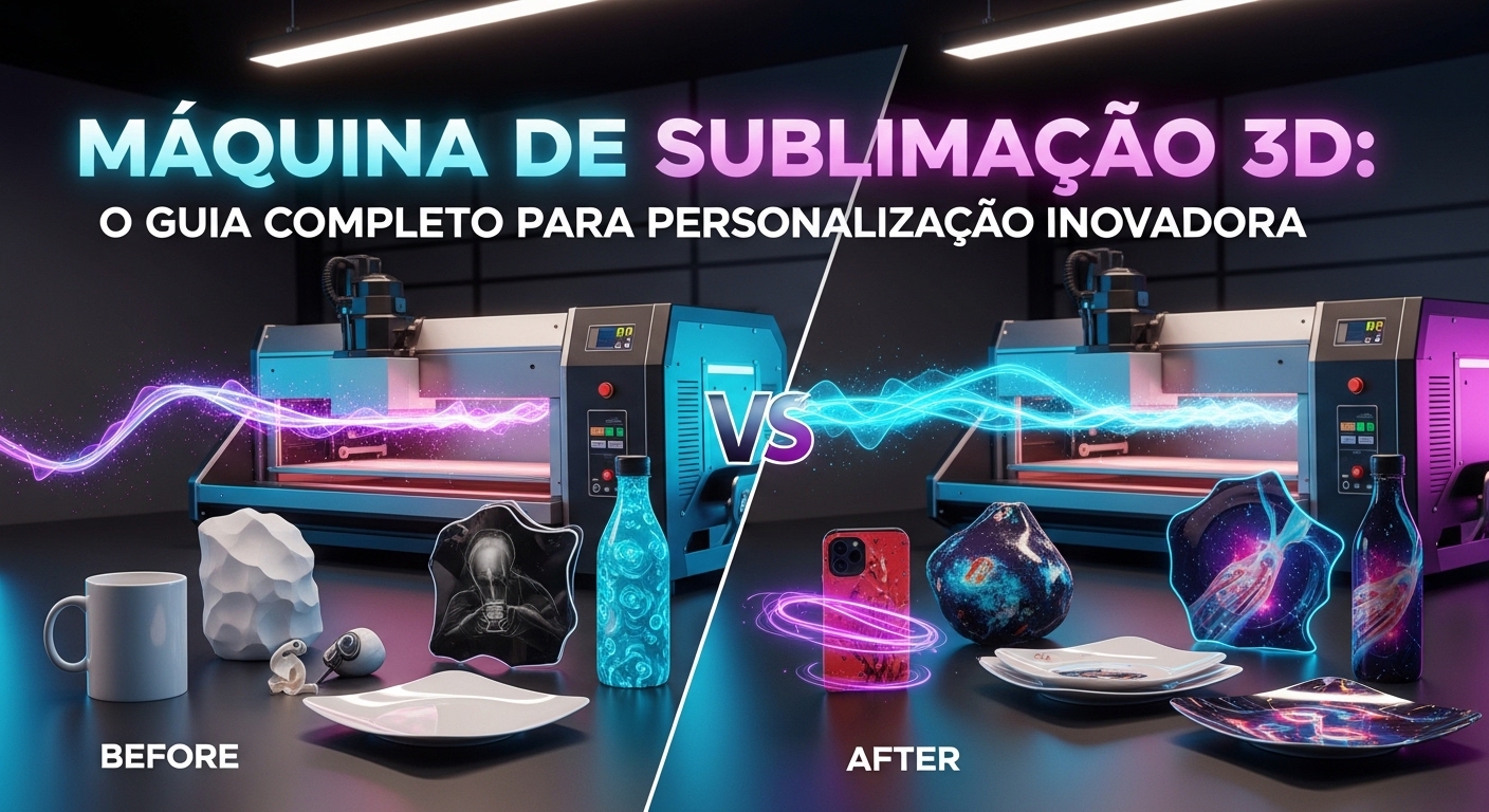Máquina de Sublimação 3D: O Guia Completo para Personalização Inovadora
