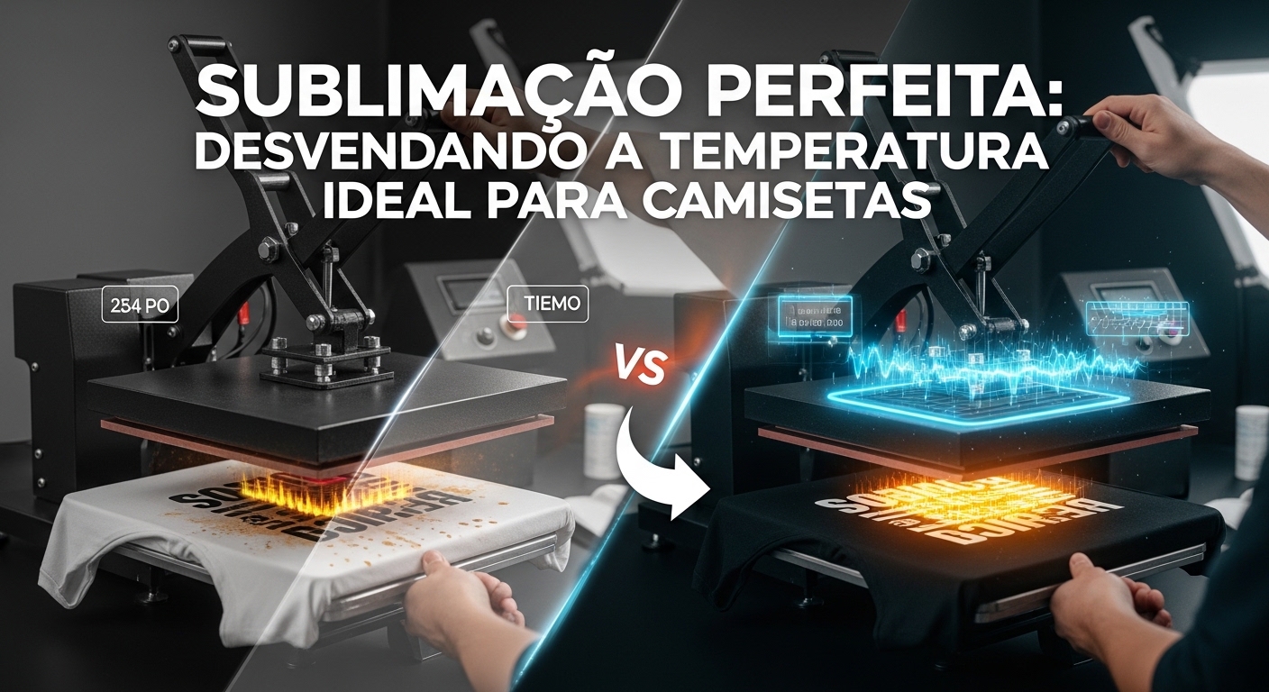 Sublimação Perfeita: Desvendando a Temperatura Ideal para Camisetas